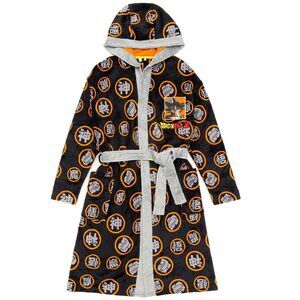 Dragon Ball Z Mens Goku Bathrobe / Black